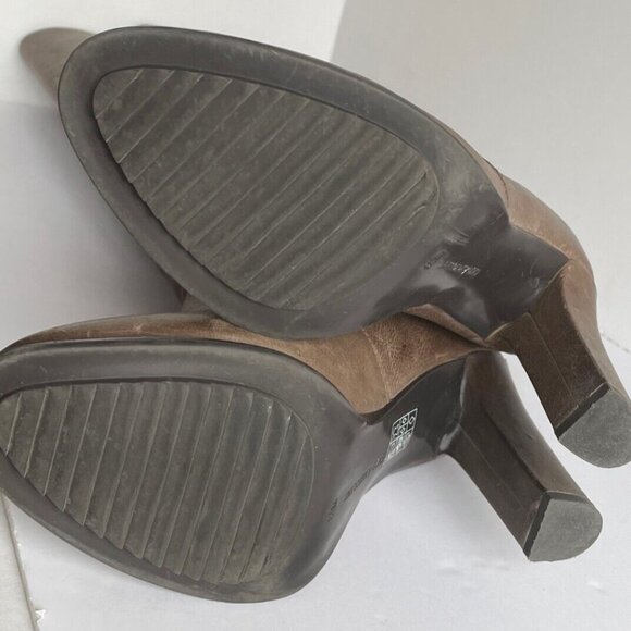 Enzo Angiolini Karissa Tall Leather High Heel Boots Light Brown Women’s 8.5 - Picture 5 of 9